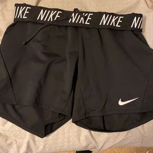 Black Women Nike Athletic Shorts